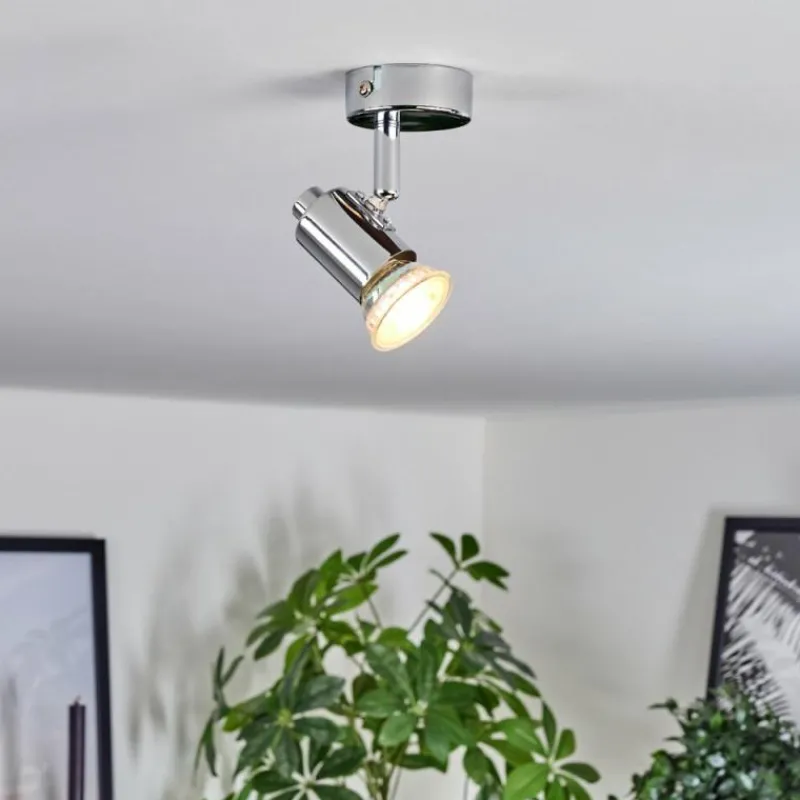 hofstein Plafonnier Grafberg Chrome, 1 lumière