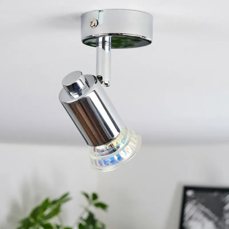 hofstein Plafonnier Grafberg Chrome, 1 lumière