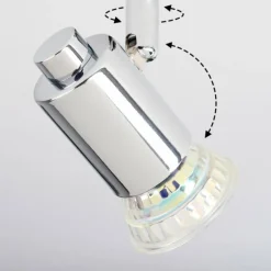 hofstein Plafonnier Grafberg Chrome, 2 lumières