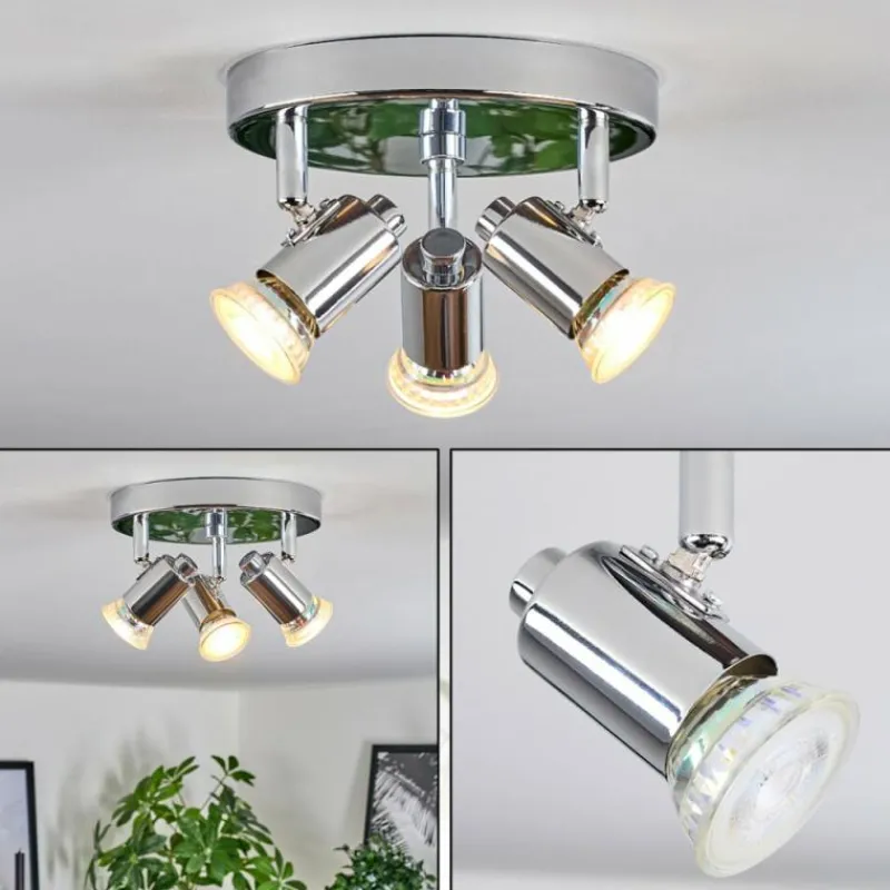 hofstein Plafonnier Grafberg Chrome, 3 lumières