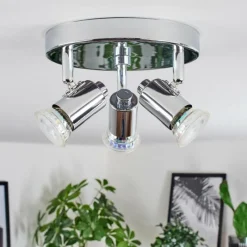 hofstein Plafonnier Grafberg Chrome, 3 lumières