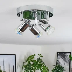 hofstein Plafonnier Grafberg Chrome, 3 lumières