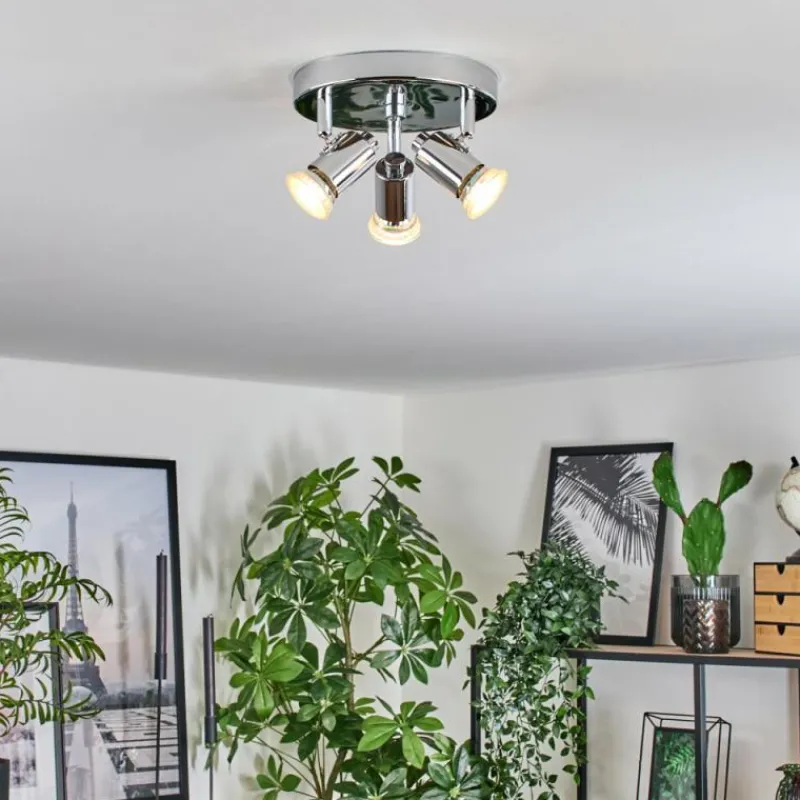 hofstein Plafonnier Grafberg Chrome, 3 lumières