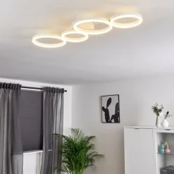 hofstein Plafonnier Grasse LED Blanc, 1 lumière