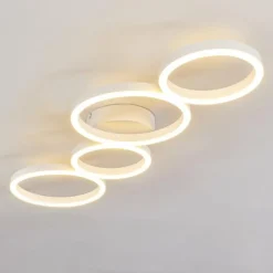 hofstein Plafonnier Grasse LED Blanc, 1 lumière