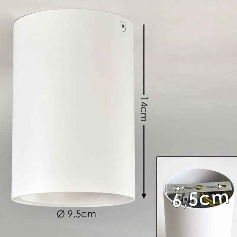 hofstein Plafonnier Grenada Blanc, 1 lumière