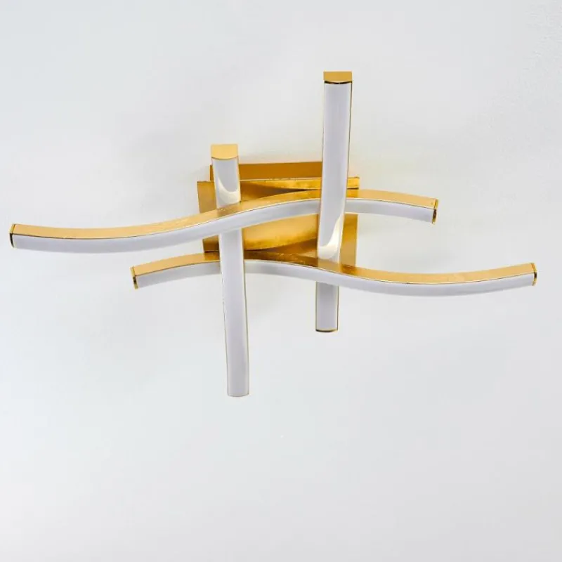 Lampes Dorées-hofstein Plafonnier Grossarl LED Or, 4 lumières