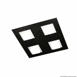 Luminaires Grossmann Plafonnier Grossmann BASIC LED Noir, 4 lumières* Éclairage Led