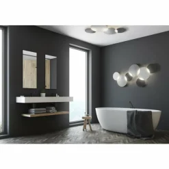 Luminaires Grossmann Plafonnier Grossmann CIRC LED Gris, Argenté, 1 lumière* Éclairage Led