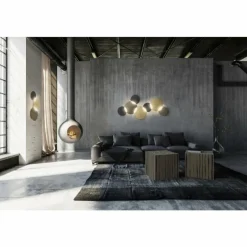 Luminaires Grossmann Plafonnier Grossmann CIRC LED Bronze, Laiton, 1 lumière* Éclairage Led