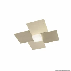 Luminaires Grossmann Plafonnier Grossmann Creo LED Champagne, 1 lumière* Éclairage Led