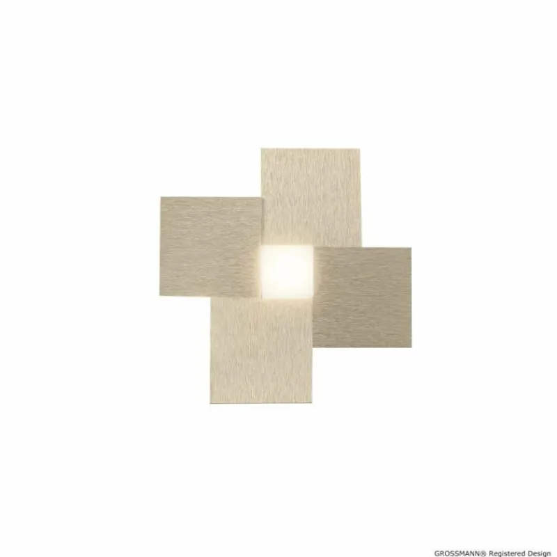 Luminaires Grossmann Plafonnier Grossmann Creo LED Champagne, 1 lumière* Éclairage Led