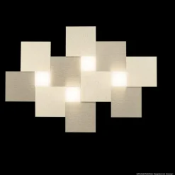 Luminaires Grossmann Plafonnier Grossmann Creo LED Champagne, 4 lumières* Éclairage Led