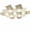 Luminaires Grossmann Plafonnier Grossmann Creo LED Champagne, 7 lumières* Éclairage Led