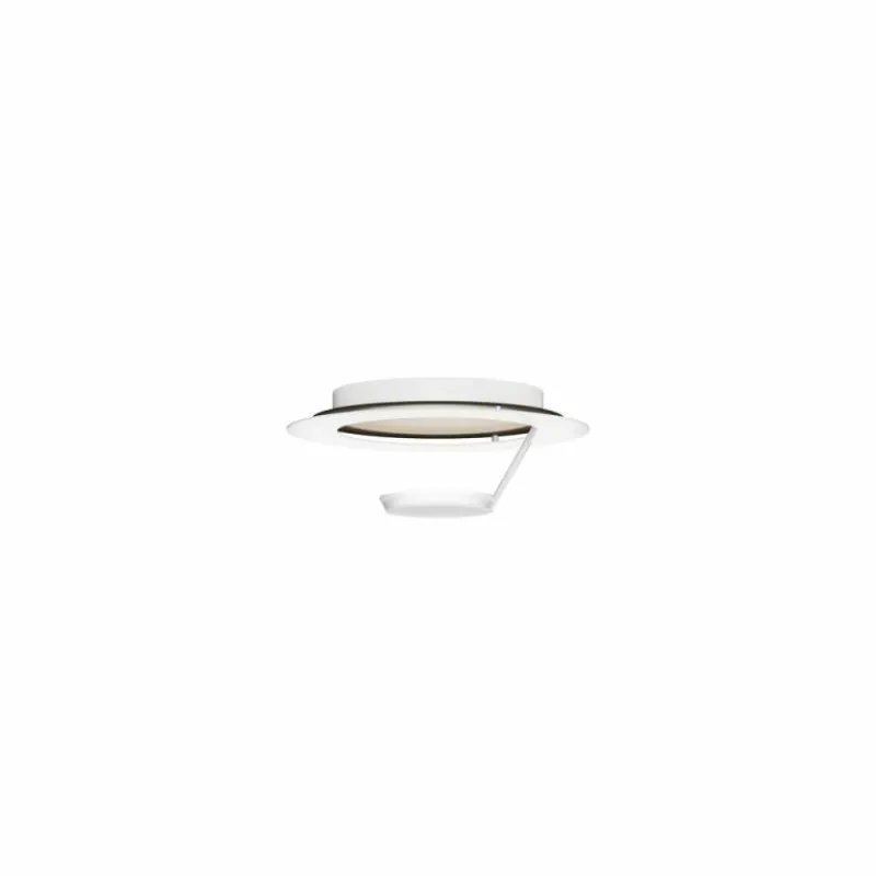 Lampes Dorées-Luminaires Grossmann Plafonnier Grossmann FLAT LED Brun, Or, Blanc, 1 lumière