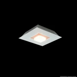 Luminaires Grossmann Plafonnier Grossmann KARREE LED Aluminium, Cuivre, 1 lumière* Éclairage Led