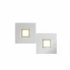 Luminaires Grossmann Plafonnier Grossmann KARREE LED Aluminium, Champagne, 2 lumières* Éclairage Led