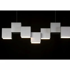Luminaires Grossmann Plafonnier Grossmann ROCKS LED Aluminium, 5 lumières* Éclairage Led