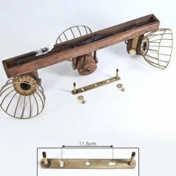 Lampes Dorées-hofstein Plafonnier Grunnfjord Or, Écru, 3 lumières