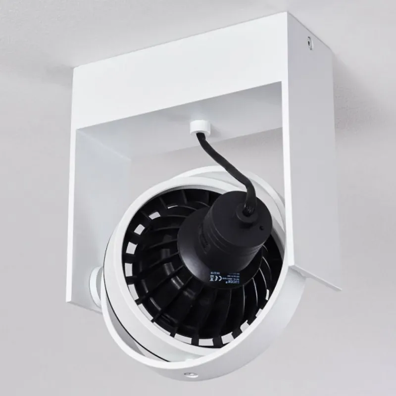 hofstein Plafonnier Grytgol Blanc, 1 lumière* Spots Et Projecteurs