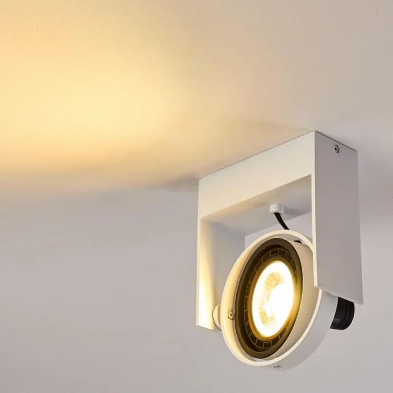 hofstein Plafonnier Grytgol Blanc, 1 lumière* Spots Et Projecteurs