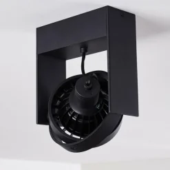 hofstein Plafonnier Grytgol Noir, 1 lumière* Spots Et Projecteurs