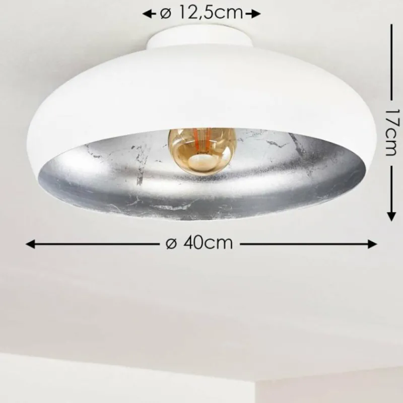 hofstein Plafonnier Guayo Aluminium, 1 lumière