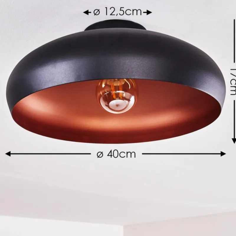 hofstein Plafonnier Guayo Cuivre, 1 lumière