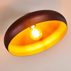 hofstein Plafonnier Guayo Cuivre, 1 lumière