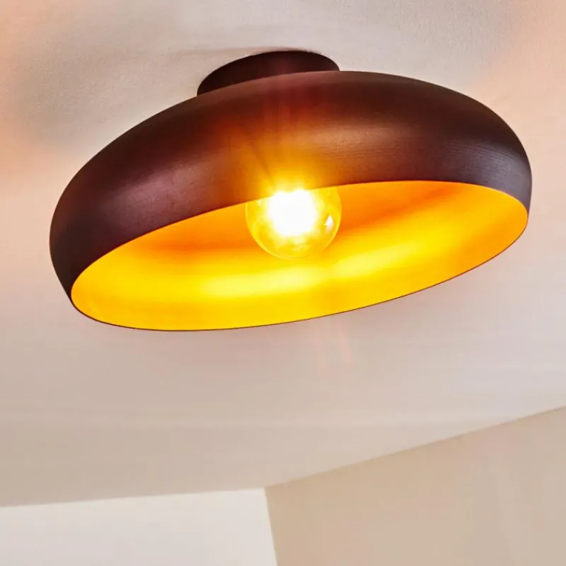 hofstein Plafonnier Guayo Cuivre, 1 lumière