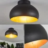 Lampes Dorées-hofstein Plafonnier Guayo Noir, 1 lumière