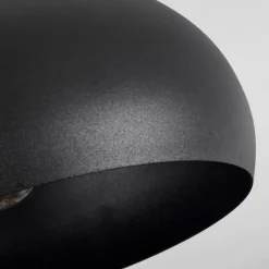 hofstein Plafonnier Guayo Noir, 1 lumière