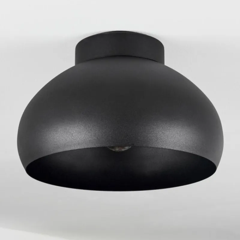 hofstein Plafonnier Guayo Noir, 1 lumière