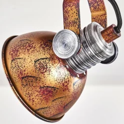 hofstein Plafonnier Gudo Brun, Bronze, 2 lumières* Spots Et Projecteurs