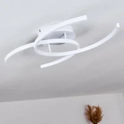 hofstein Plafonnier Guinea LED Blanc, 2 lumières