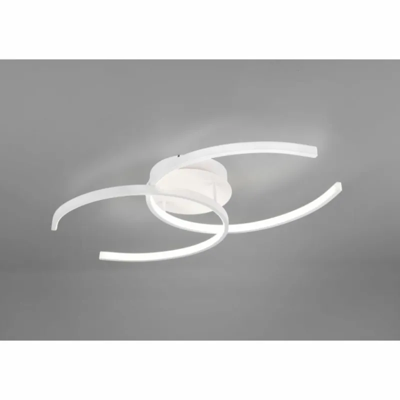 Luminaires Reality Plafonnier Guinea LED Blanc, 2 lumières* Éclairage Led