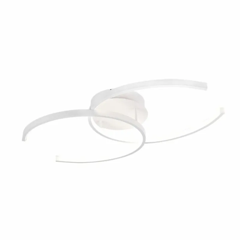 Luminaires Reality Plafonnier Guinea LED Blanc, 2 lumières* Éclairage Led