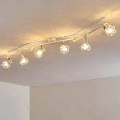 Lampes Vintages & Rétros-hofstein Plafonnier Gullspang Blanc, 6 lumières