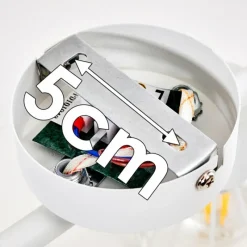 Lampes Vintages & Rétros-hofstein Plafonnier Gullspang Blanc, 4 lumières