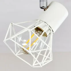 Lampes Vintages & Rétros-hofstein Plafonnier Gullspang Blanc, 4 lumières