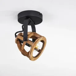 Lampes Industrielles-hofstein Plafonnier Haervej Noir, 1 lumière