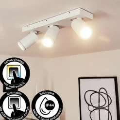 hofstein Plafonnier Hakamken Blanc, 3 lumières