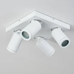 hofstein Plafonnier Hakamken Blanc, 4 lumières