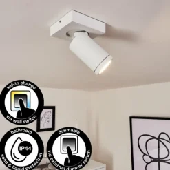 hofstein Plafonnier Hakamken Blanc, 1 lumière