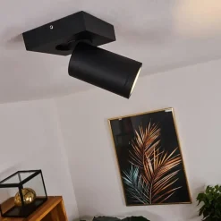 hofstein Plafonnier Hakamken Noir, 1 lumière