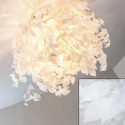 Lampes En Tissu-hofstein Plafonnier Harads Chrome, 3 lumières