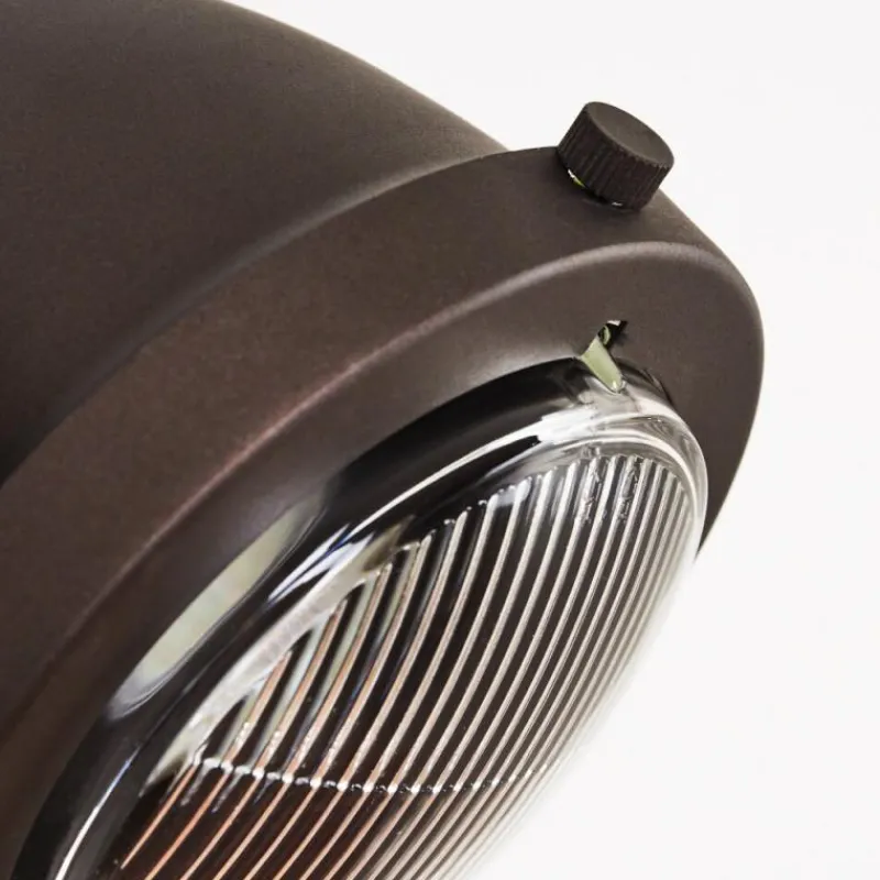 Lampes Industrielles-hofstein Plafonnier Herford Bois foncé, 3 lumières