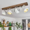 Lampes Industrielles-hofstein Plafonnier Herford Bois foncé, 4 lumières