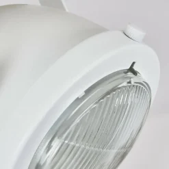 Lampes Industrielles-hofstein Plafonnier Herford Écru, Blanc, 1 lumière