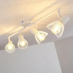 hofstein Plafonnier Holbol Blanc, 4 lumières* Spots Et Projecteurs